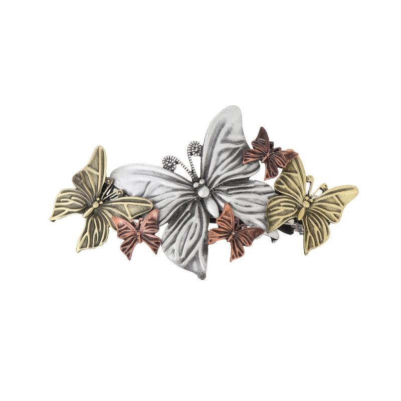 Steampunk Style Hair Clip Alloy Insect Key Shape Hair Accessories