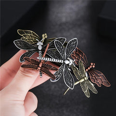 Steampunk Style Hair Clip Alloy Insect Key Shape Hair Accessories