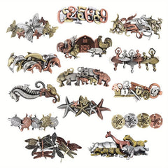 Steampunk Style Hair Clip Alloy Insect Key Shape Hair Accessories