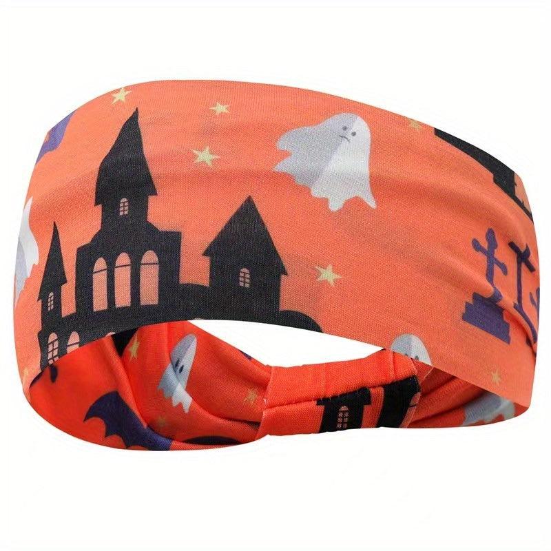 Skull Spider Web Halloween Hair Band Women Girls Hair Accessories