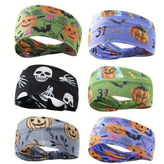 Skull Spider Web Halloween Hair Band Women Girls Hair Accessories