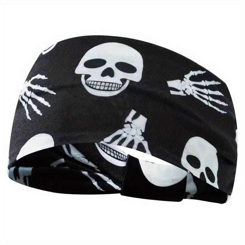 Skull Spider Web Halloween Hair Band Women Girls Hair Accessories