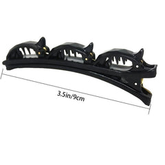 4pcs Double Layer Band Twist Plait Plate Hair Clip Pins Braid Styling Acces