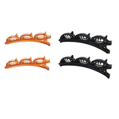 4pcs Double Layer Band Twist Plait Plate Hair Clip Pins Braid Styling Acces