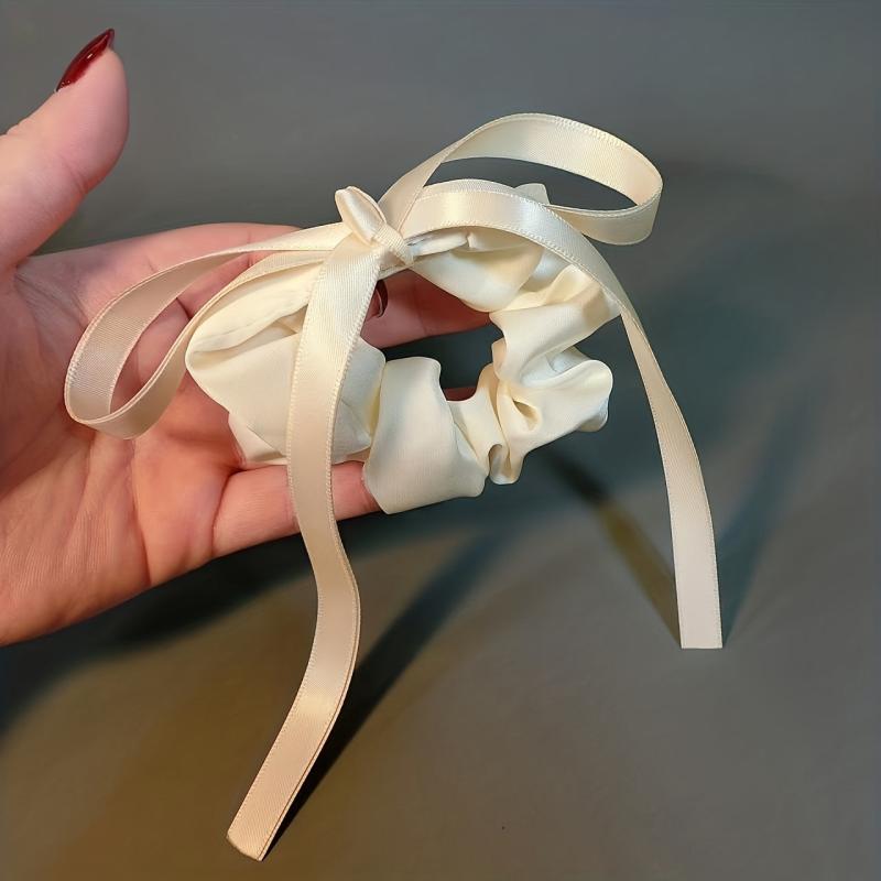 2pcs Bowknot Hair Tie Ribbon Style Hair Accessories