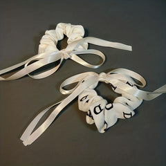 2pcs Bowknot Hair Tie Ribbon Style Hair Accessories