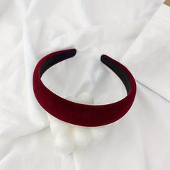 Velvet Headband Wide Padded Style Hair Band for Women Girls