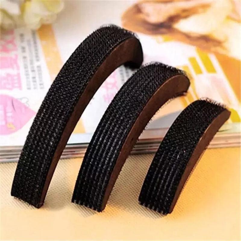 3pcs Women's Hair Volume Styling Tools Puff Dressing Base Bun Poof