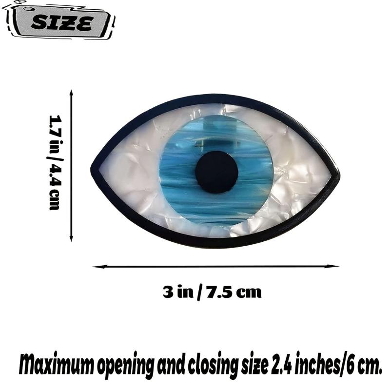 Acetate Oval Claw Clip for Hair