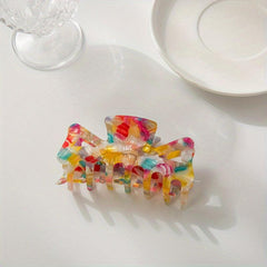 Graphic Hair Claw Non Slip Hair Accessory