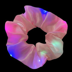 Luminous LED Lighting Hair Tie Ponytail Holder