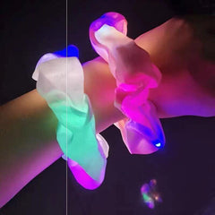 Luminous LED Lighting Hair Tie Ponytail Holder