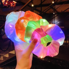 Luminous LED Lighting Hair Tie Ponytail Holder