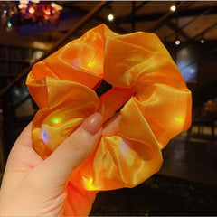Luminous LED Lighting Hair Tie Ponytail Holder