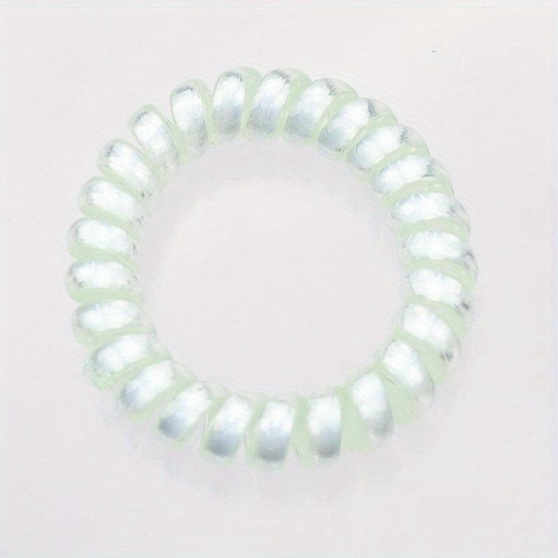 Luminous Spiral Hair Tie Ponytail Holder Hair Accessories