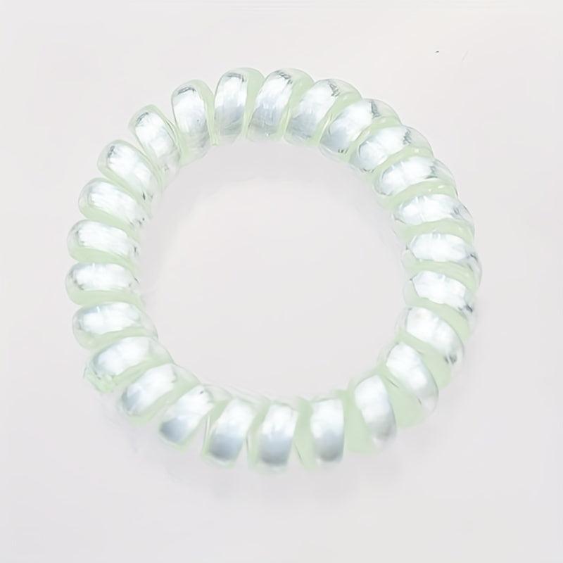 Luminous Spiral Hair Tie Ponytail Holder Hair Accessories