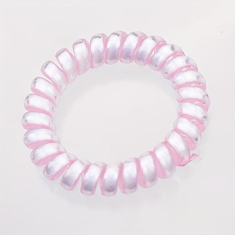 Luminous Spiral Hair Tie Ponytail Holder Hair Accessories