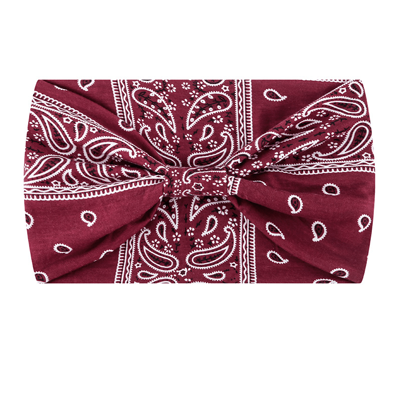 Bohemian Twist Knot Turban Headband for Daily Use