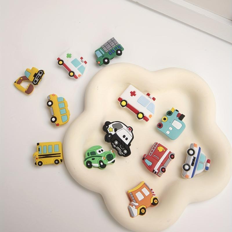Car Cartoon Shoe Charms Decorations 12pcs Pack Kids Adults Party Favors