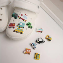 Car Cartoon Shoe Charms Decorations 12pcs Pack Kids Adults Party Favors