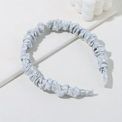 Green Floral Headband Boho Thin Hairband Vintage Style Hair Accessories