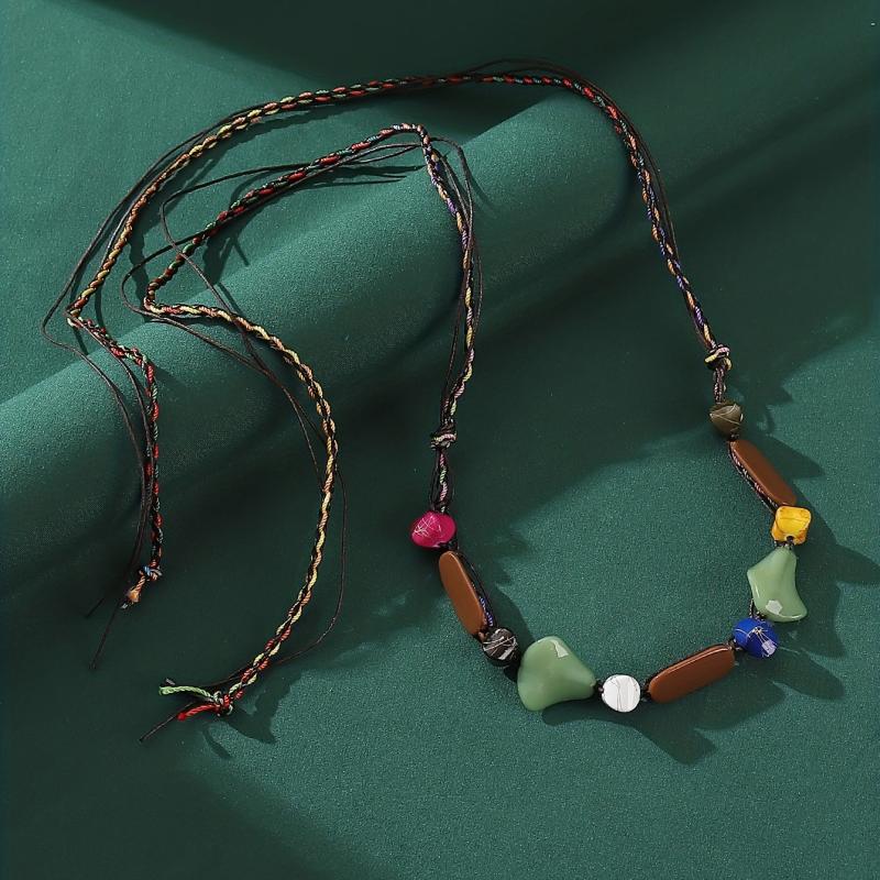 Boho Braided Head Chain Crystal Hair Band for Women