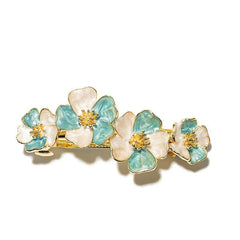 Golden Flower Hair Clip Barrette Hairpin Accessories