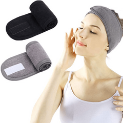 Women Headband Adjustable Wide Hairband Yoga Spa Bath Shower Makeup