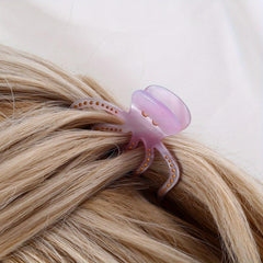 Acrylic Octopus Hair Clip Non slip Large Shark Claw Hair Accessories