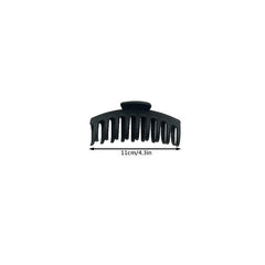 3pcs Matt Pastel Strong Claw Clip Set for Thick Hair