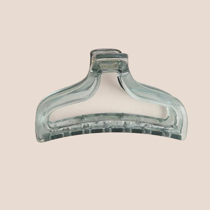 Clear Solid Hair Claw Clip Non Slip Strong Hold Grip Hair Jaw Clip Thick Hair