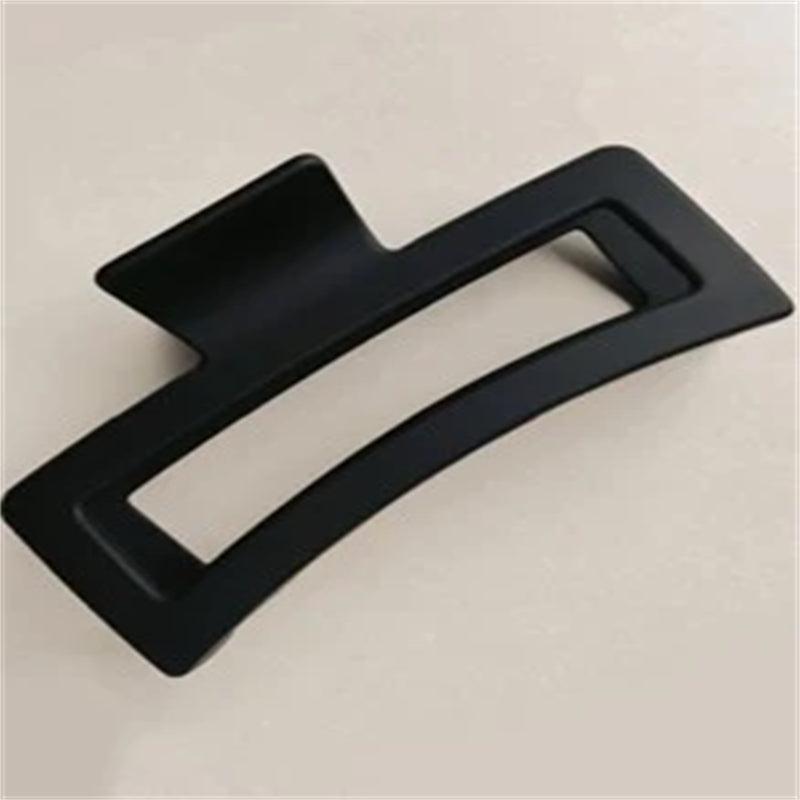 Matte Square Hair Claw Clip Strong Hold Grip Accessory