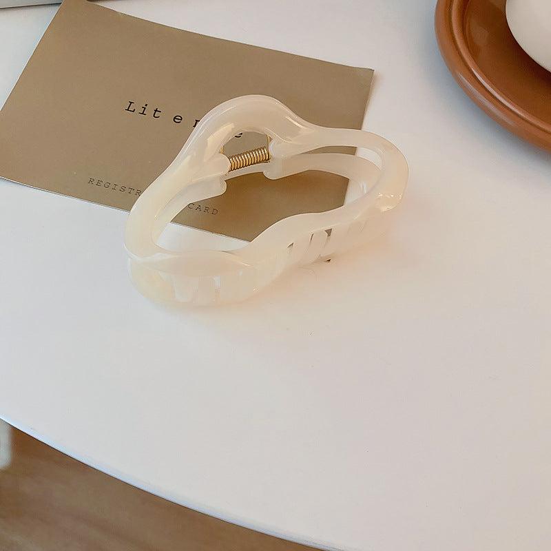 Irregular Cloud Acetate Acrylic Hair Claw Clip Strong Grip Hair Jaw Clip