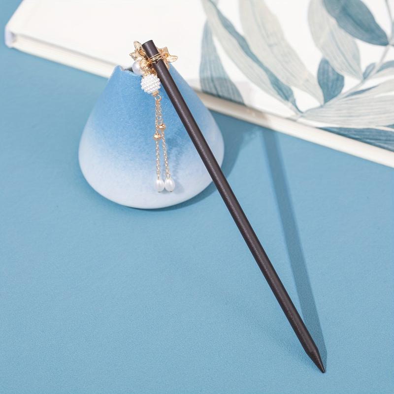 Wooden Hairpin Ancient Style Headdress Summer Ladies Hairpin