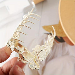Rhinestone Butterfly Hair Claw Clips Elegant Hair Accessories