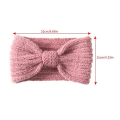 Cable Hairbands Winter Knit Soft Headband Warmer Ear Stretch Women