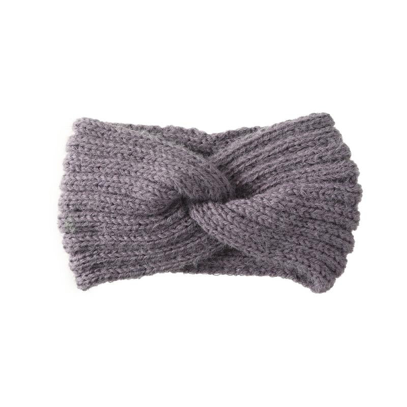 Cable Hairbands Winter Knit Soft Headband Warmer Ear Stretch Women