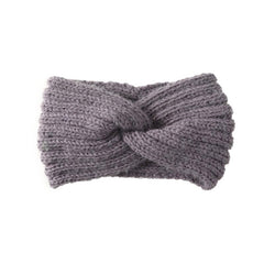 Cable Hairbands Winter Knit Soft Headband Warmer Ear Stretch Women
