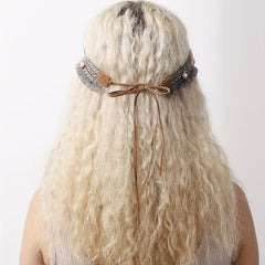 Boho Style Turquoise Decor Head Chain with Tassel