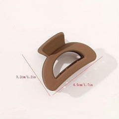 5pcs Hollowed Hair Claw No Damage To Hair