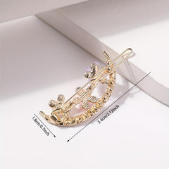 Small Flower Rhinestone Hair Clip Side Clip Non-slip Head Jewelry