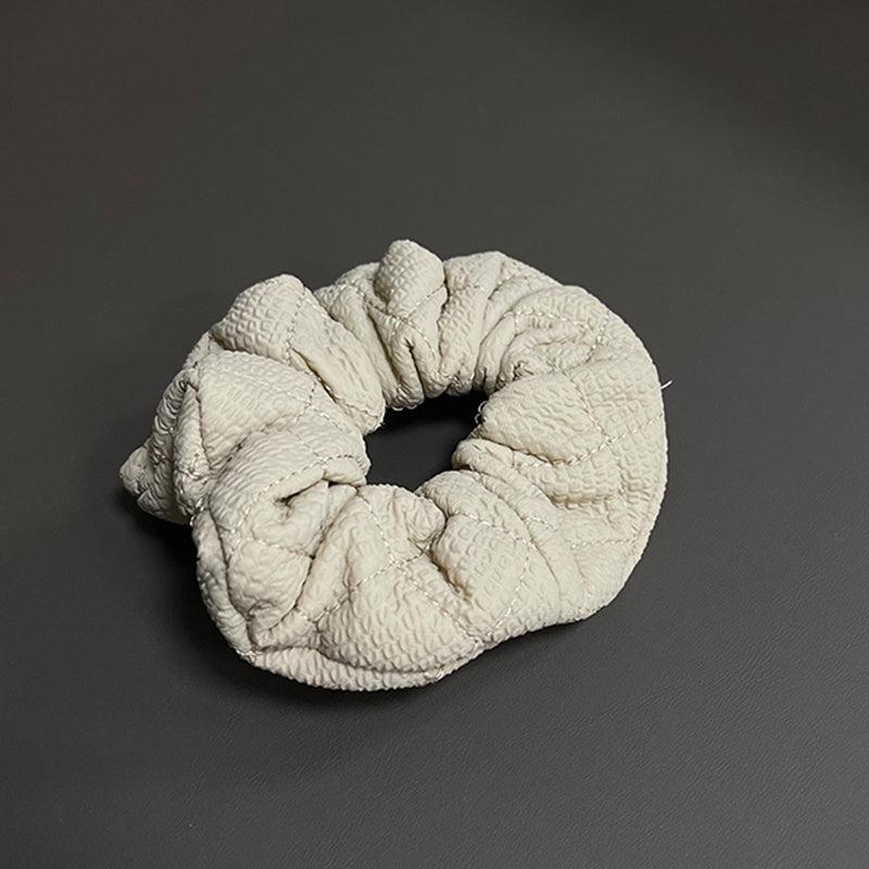 Solid Pleated Big Hair Ring Women's Hair Rope Hair Accessories