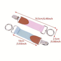 Portable Hat Clip Elastic Cap Clip for Outdoor Travel Sun Hat