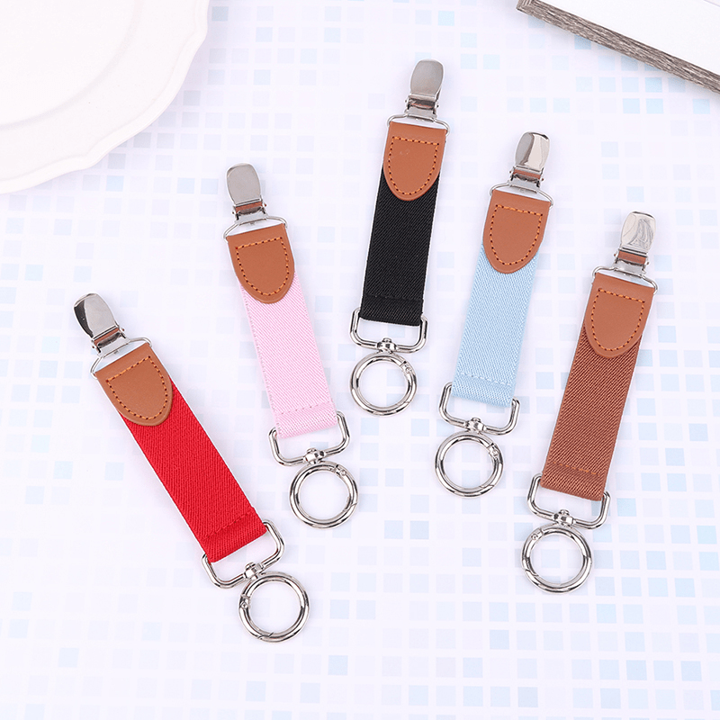 Portable Hat Clip Elastic Cap Clip for Outdoor Travel Sun Hat