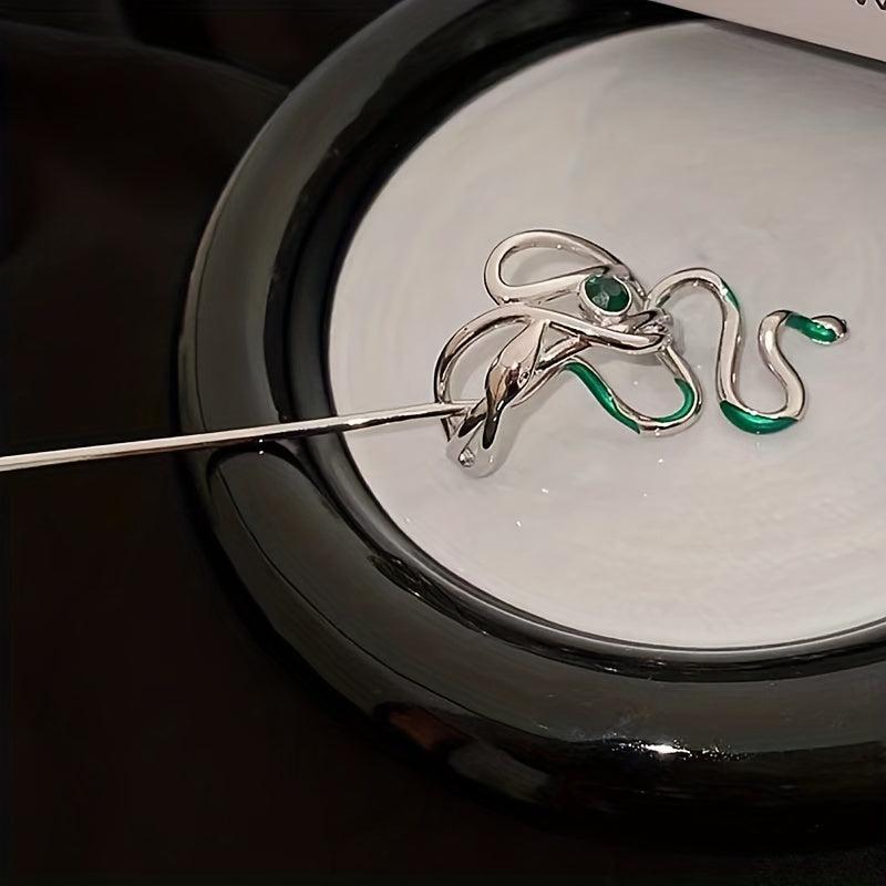 Metal Snake Shaped Hair Stick Hair Accessories For Women Girls