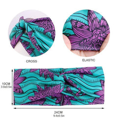 Boho Print Headbands Hairband Wide Sweatbands Hair Accessories Yoga Running