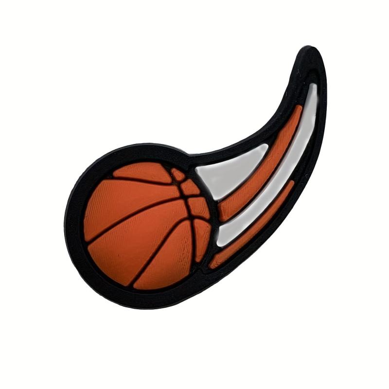 Basketball Series Shoe Charm DIY Clogs Sandals Buckle Decoration