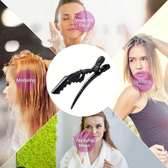 10pcs Wide Tooth Hair Clips for Hair Styling