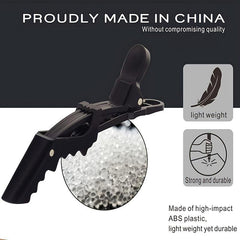 10pcs Wide Tooth Hair Clips for Hair Styling