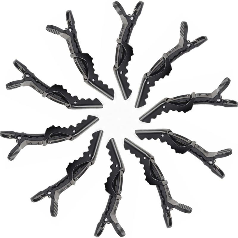 10pcs Wide Tooth Hair Clips for Hair Styling